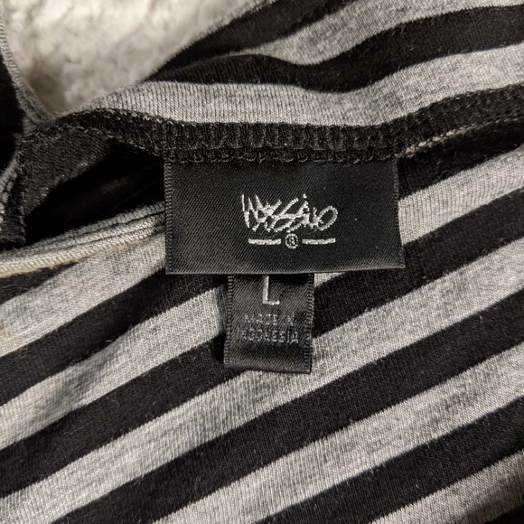 Mossimo black and gray high low dress - Picture 5 of 5